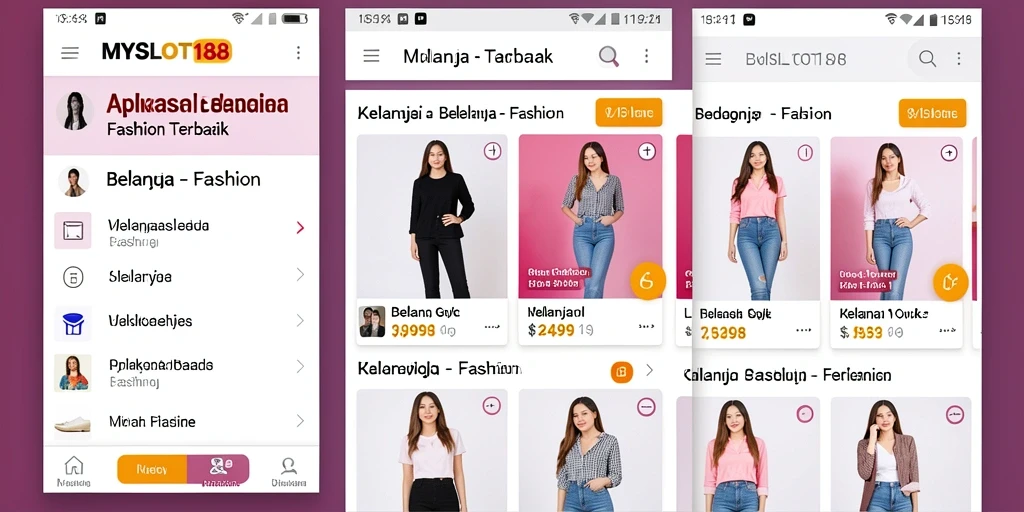 Antarmuka MYSLOT188 menampilkan koleksi fashion terbaru dengan cara yang menarik.